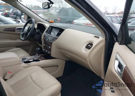 2018 Nissan Pathfinder Platinum from USA, damaged, VIN 5N1DR2MM9JC628909